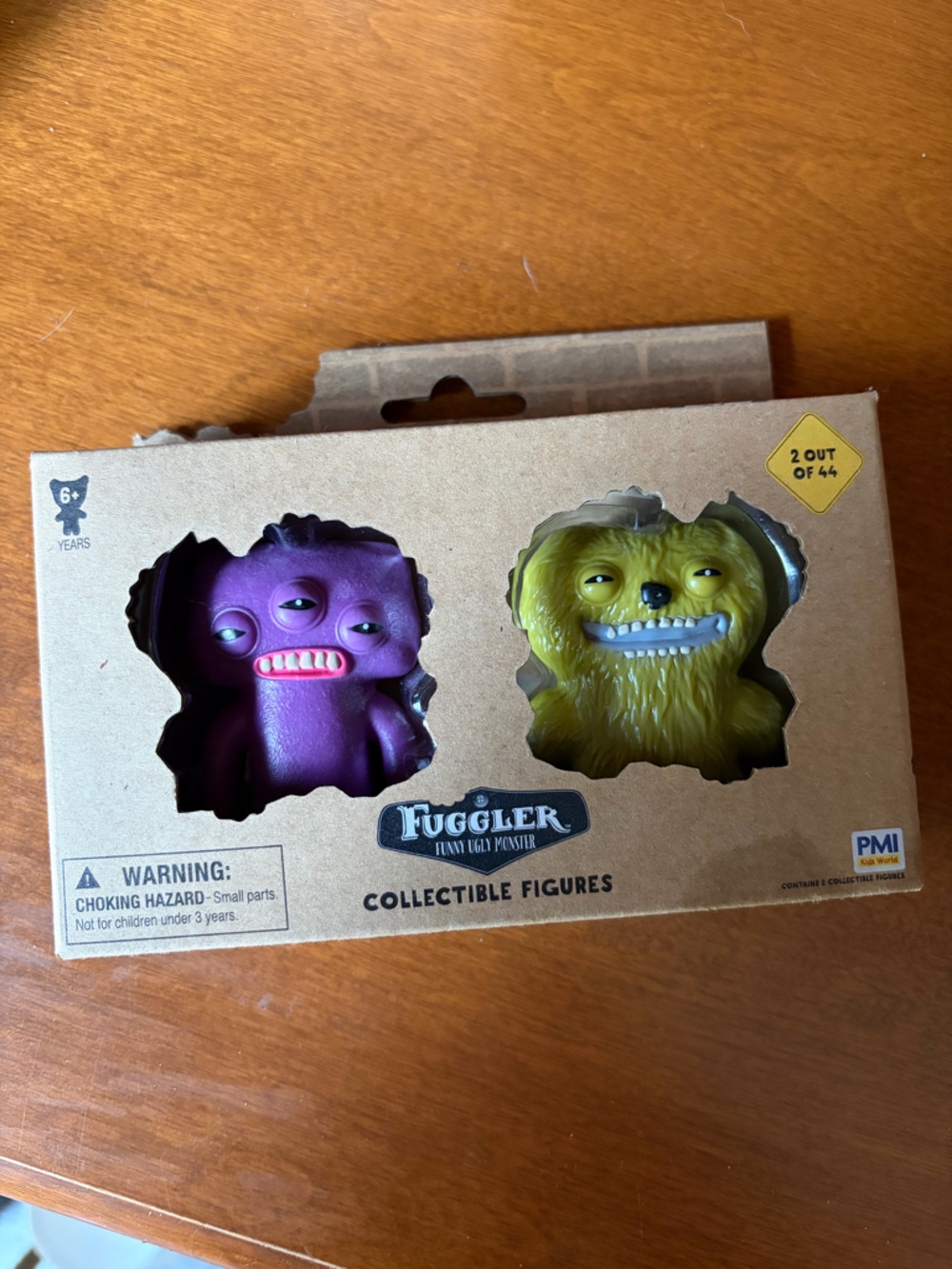 Fuggler Collectible Figures - Yellow & Purple Set